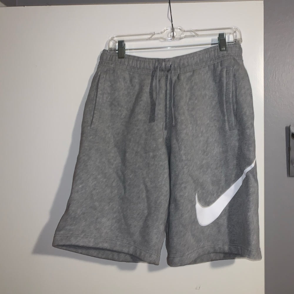 Gray Nike shorts